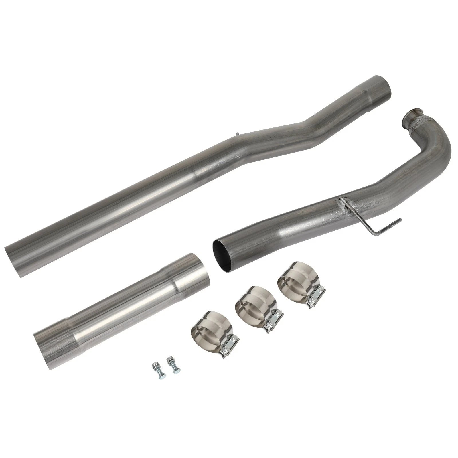 Steel Exhaust Pipe Muffler for Chevy Silverado GMC Sierra (2011–2015) 6.6L Duramax