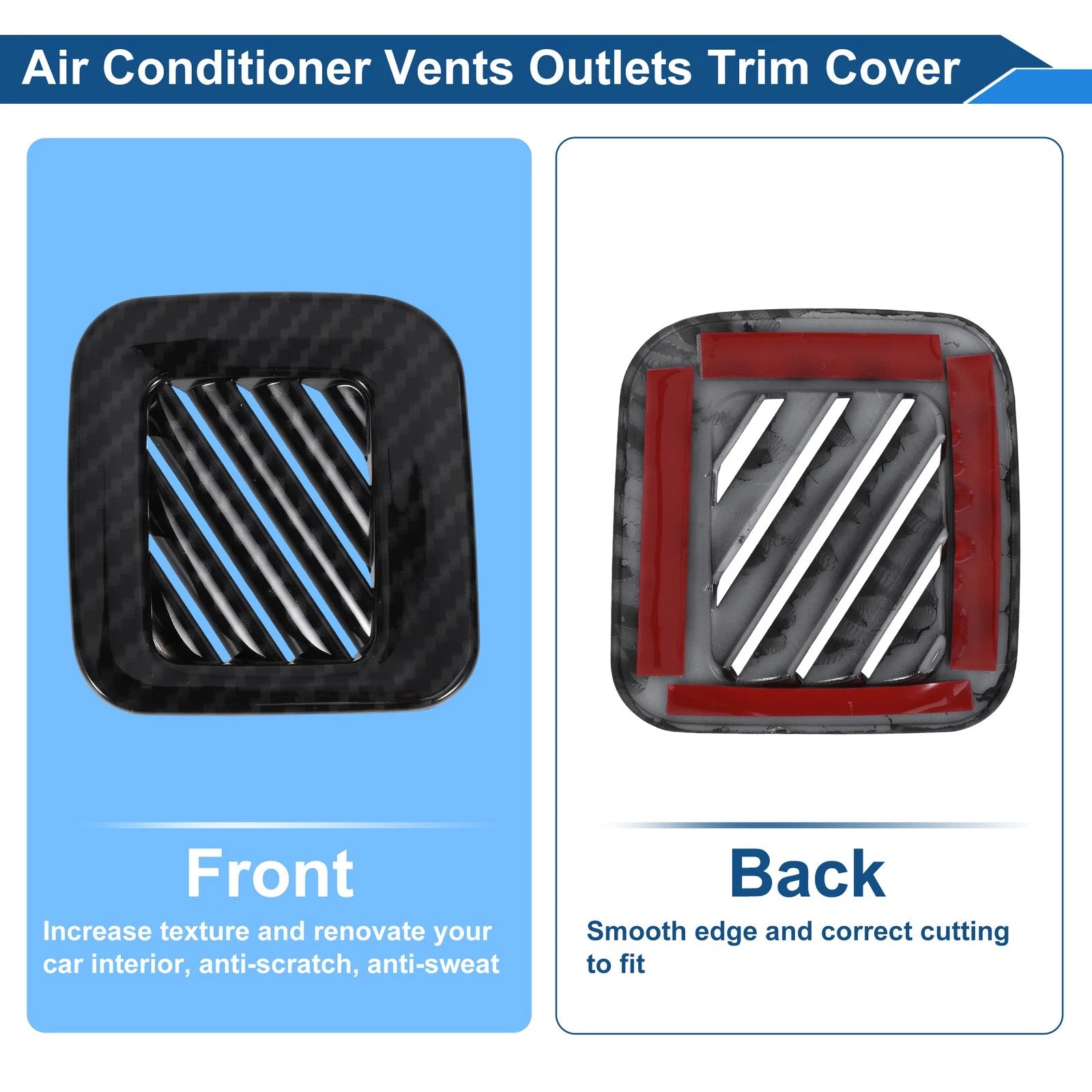 Air Condition Outlet Vent Trim Cover Frame for Ford Maverick (2022–2023)