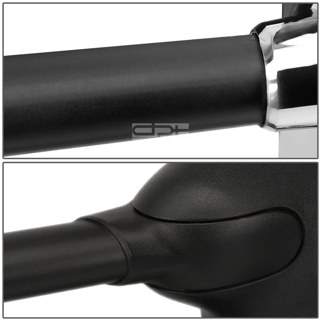Set of 2 Extendable Arm Chrome Towing Side Mirrors for F250/F350/F450 (1999–2007)