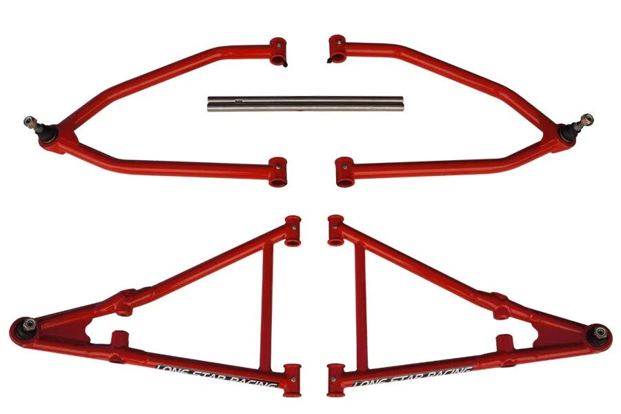 Set of 2 LSR Sport +1.25" Extended A-Arms for Polaris Outlaw 450 525 (2007–2008)