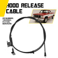 Hood Latch Release Cable Handle for Chevy Suburban C/K 10 20 (1987–1991)