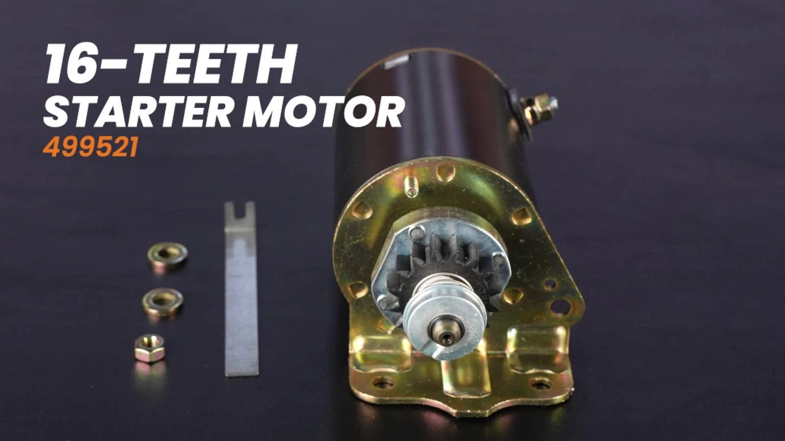 Starter Motor for Cub Cadet Lawn Mower (Briggs & Stratton) (499521, 394943)