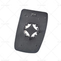 Left Mirror Glass for Renault Master X62 (2010–2019) Heated Convex