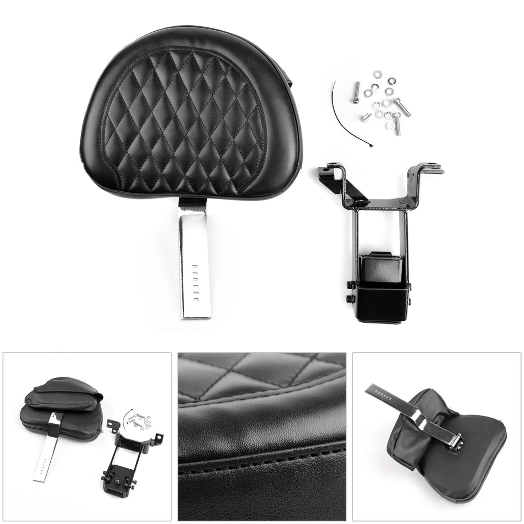 Plug-In Driver Backrest + Mounting Kit for Indian Chieftain Roadmaster (2014–2023)