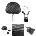Plug-In Driver Backrest + Mounting Kit for Indian Chieftain Roadmaster (2014–2023)