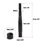 Gear Shift Knob Extender for Honda Civic Fit (M10X1.5) Black