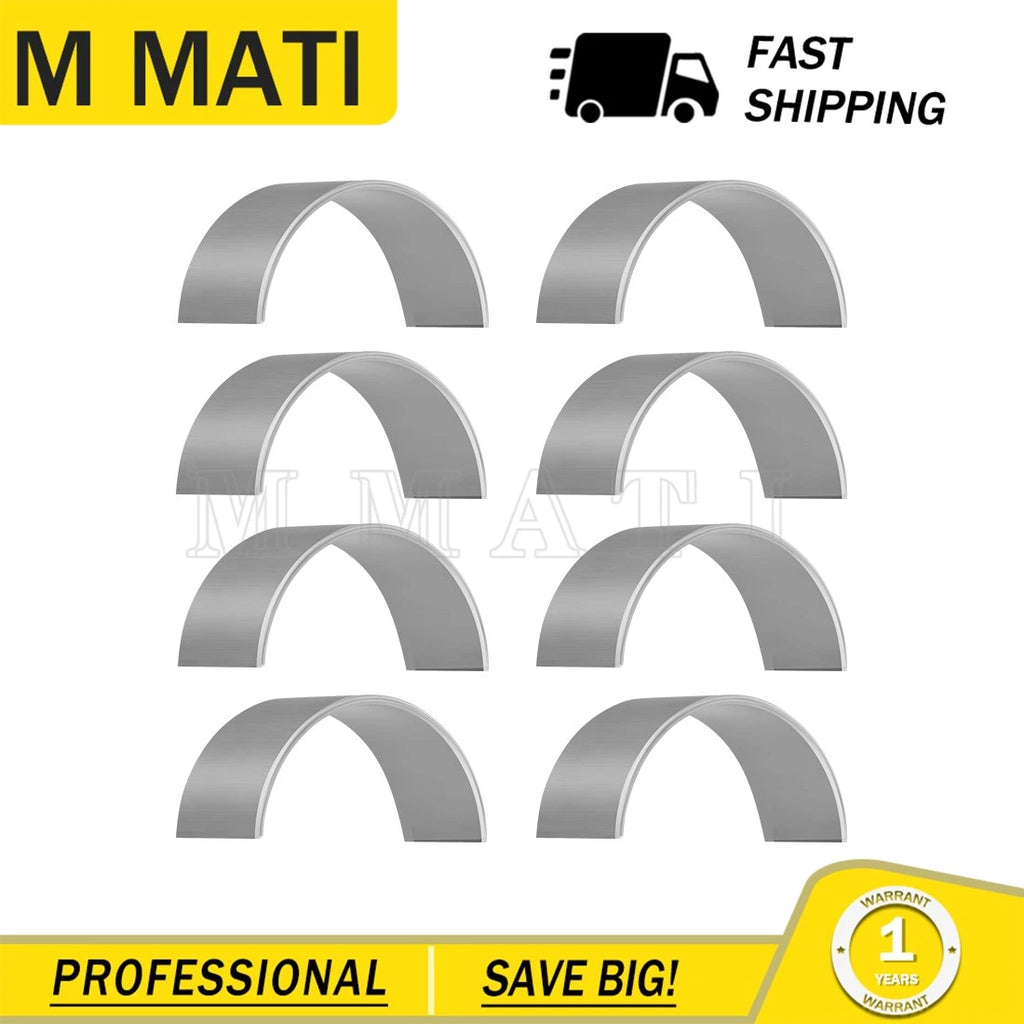 8X Connecting Rod Plane Bearing for Yamaha 1800 FX VX FZR FZS (2000–2023) 6S5-11656-60-00