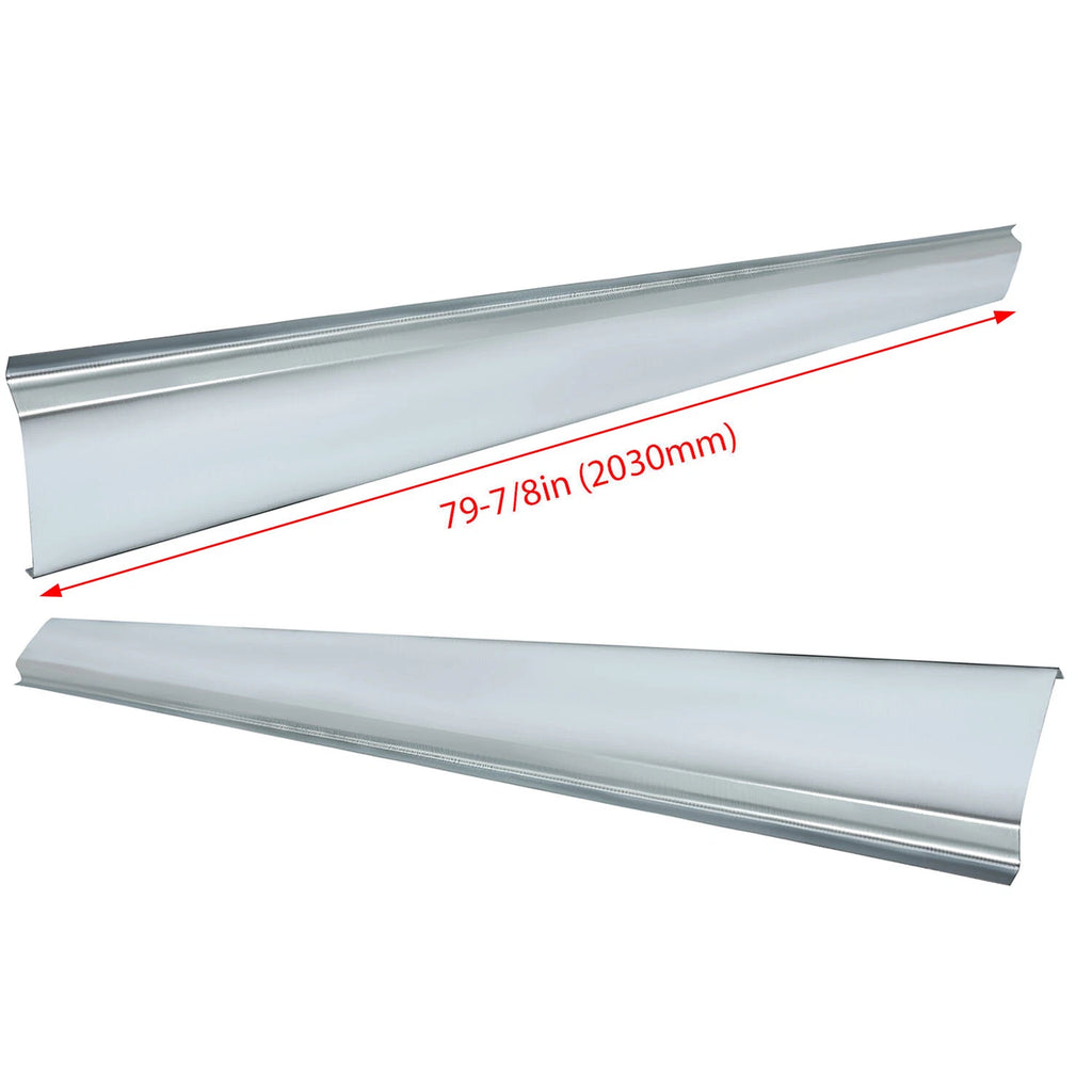 Set of 2 Outer Rocker Panels for Dodge Ram 1500 2002–2008 Quad Cab