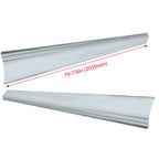 Set of 2 Outer Rocker Panels for Dodge Ram 1500 2002–2008 Quad Cab