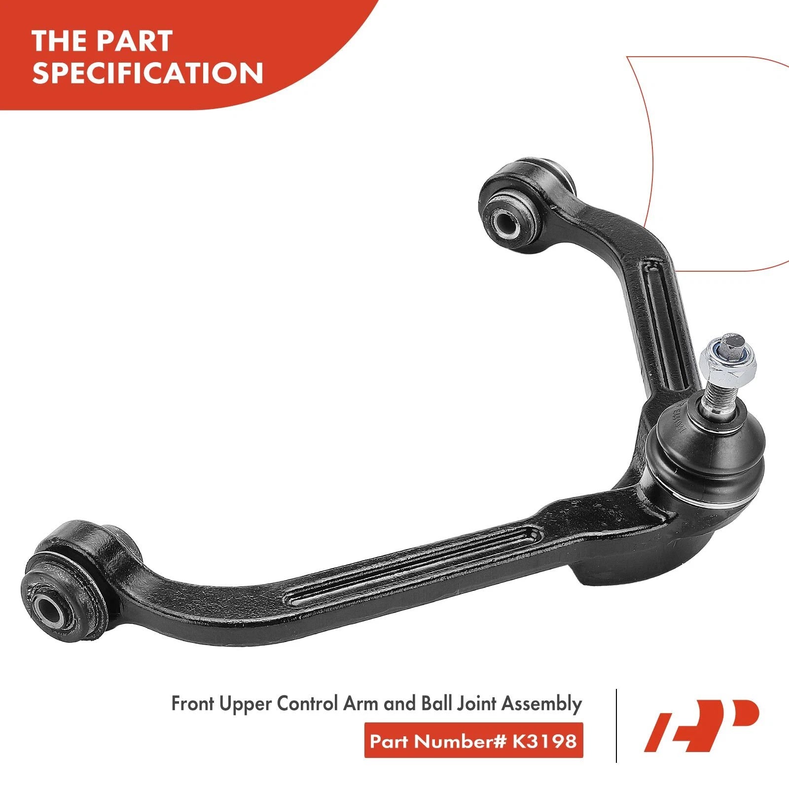 6x Front Upper Side Control Arm Tie Rod Ends for Jeep Liberty (2002-2005)