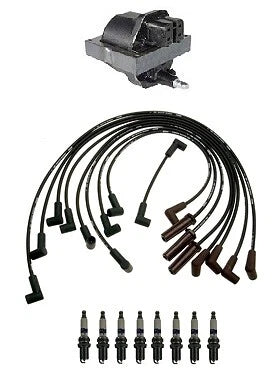 Ignition Wires & Spark Plugs Kit for Camaro Firebird V8 5.7L (1987)