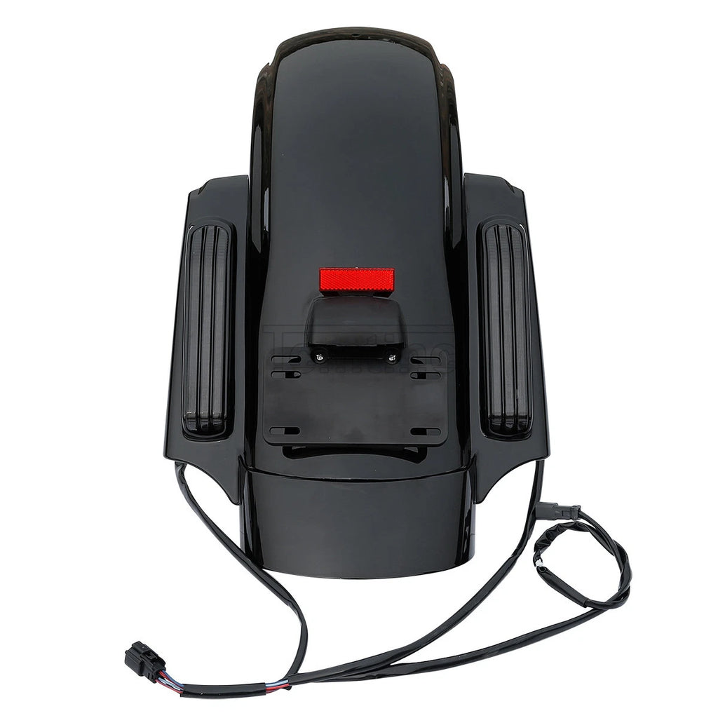 Rear Fender System Smoke Lens for Harley Touring Road King Glide (2014–2024)