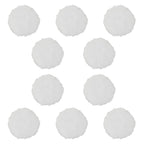 10pcs Wool Buffing Pads for Polishing and Cutting (3 Inch)
