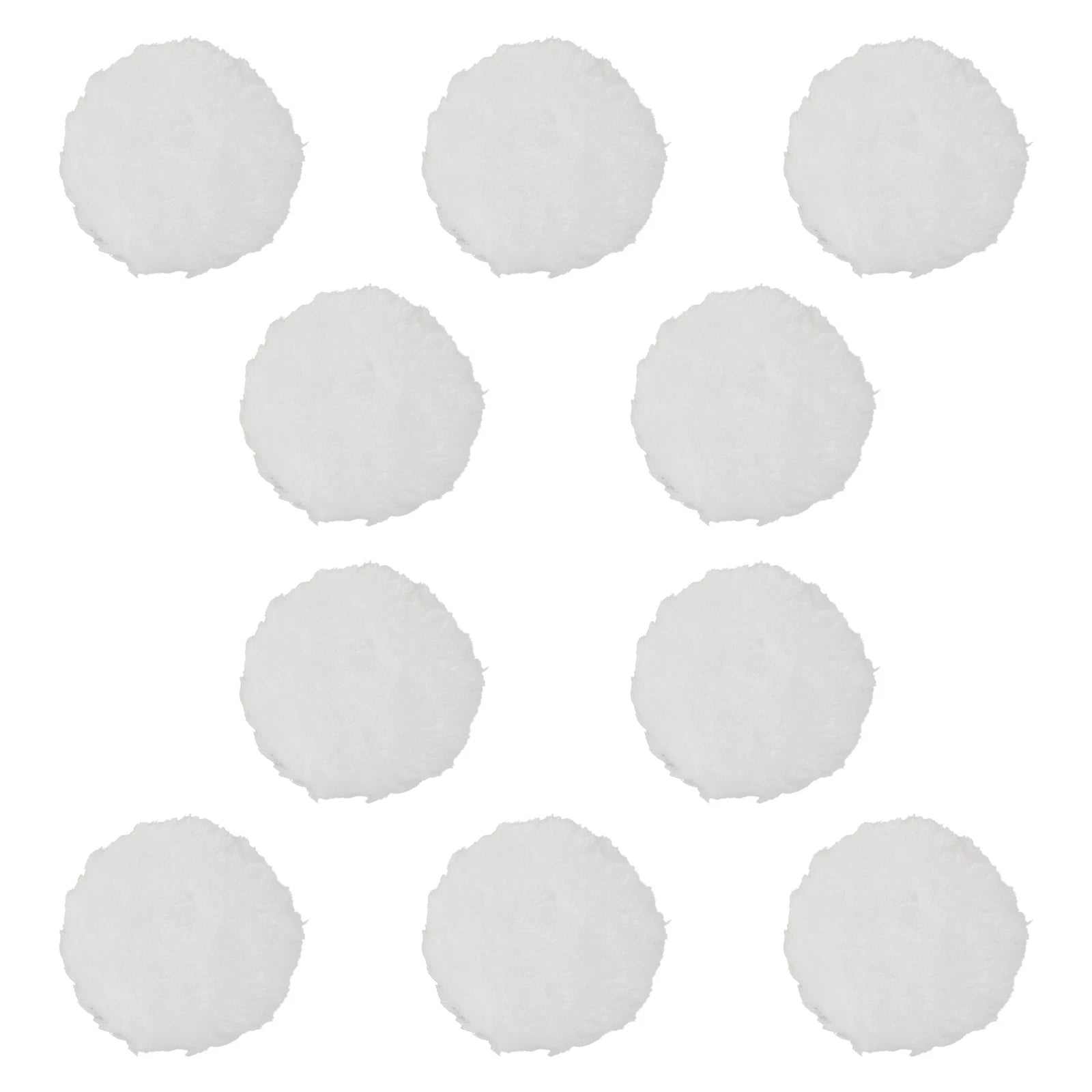 10pcs Wool Buffing Pads for Polishing and Cutting (3 Inch)