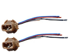 2 x Wedge Light Globe Socket Connector For Dual Filament Globe