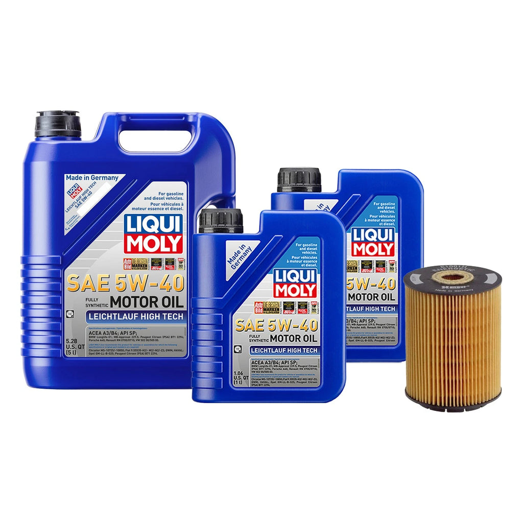 Oil Change Kit 7L Liqui Moly 5W-40 for Audi 3.2/3.6L (2004–2012)