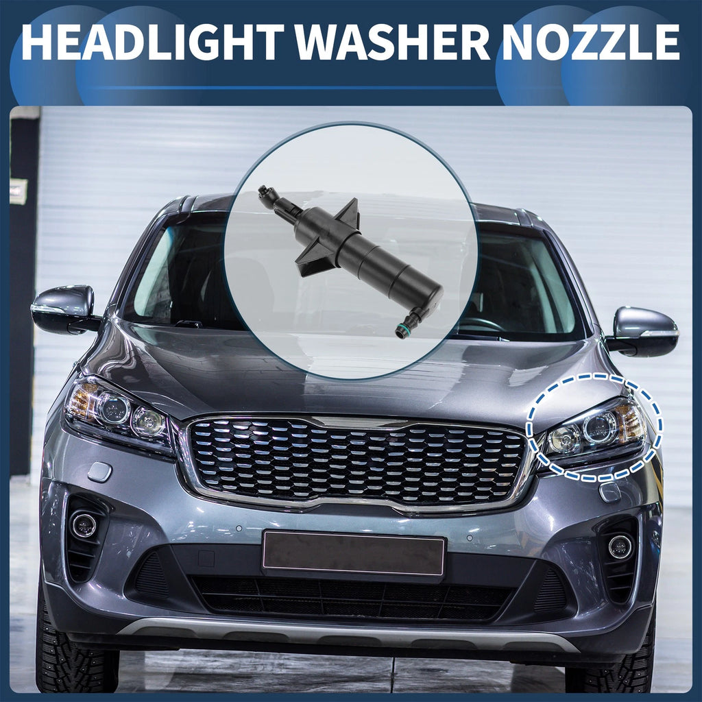 Front Driver Side Headlight Washer Nozzle for Mercedes-Benz GLK350 (2009–2015) No. 2048601347