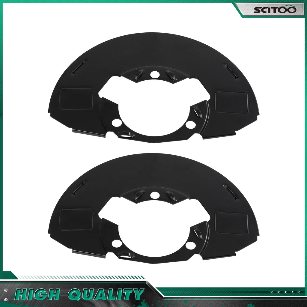 Front LH & RH Brake Backing Plate for GMC Sierra 1500 HD (2005–2006)