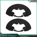 Front LH & RH Brake Backing Plate for GMC Sierra 1500 HD (2005–2006)