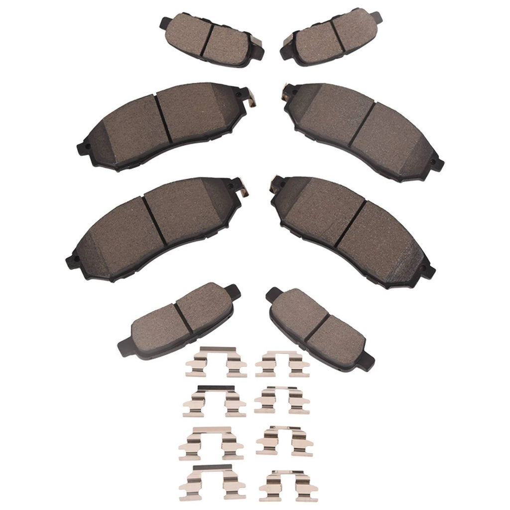 Ceramic Brake Pads for Infiniti G37 G35 EX35 FX35 M35 M37 M45 Q70 (2007–2013)