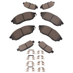 Ceramic Brake Pads for Infiniti G37 G35 EX35 FX35 M35 M37 M45 Q70 (2007–2013)