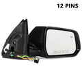 Side Mirror for Chevy Traverse (2020–2021) w/ Blind Spot, HD Camera, 12 Pins