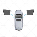Car Window Sun Shades UV Guard for Toyota RAV4 (2005–2012)