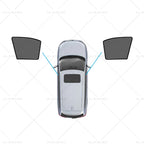 Car Window Sun Shades UV Guard for Toyota RAV4 (2005–2012)