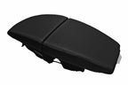 Leather Console Lid Armrest Cover for BMW E63 E64 650 (2003–2010) Black