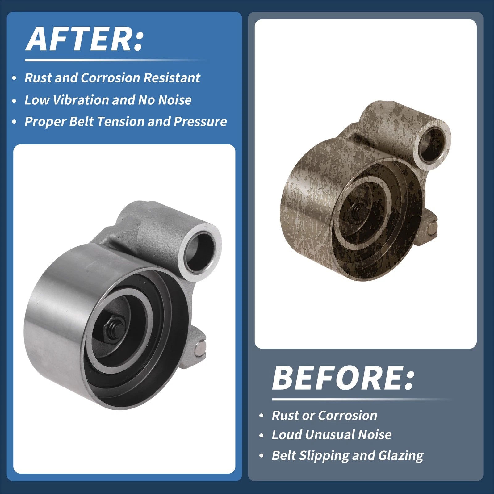 Belt Tensioner for Lexus RX (2003–2009) No. 1350520030 Metal