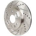 Disc Brake & Pad Kit for Chevy Silverado 1500 (2006) Cross-drilled