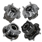 Set of 4 Wheel Hub Bearing Assembly for Nissan Altima (2007–2012) 2.5L