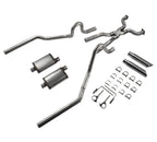 2.5" Dual Exhaust for Ford Crown Victoria P71 (2004–2011) - Jones MAX Flow Tips