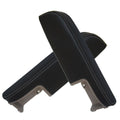 Door Panel Armrest for Honda Ridgeline (2006–2014) Carbon Fiber Gray Stitch