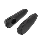 Pair Front Seat Armrest Covers for Toyota Sienna (2011–2018) - Black/Red Line