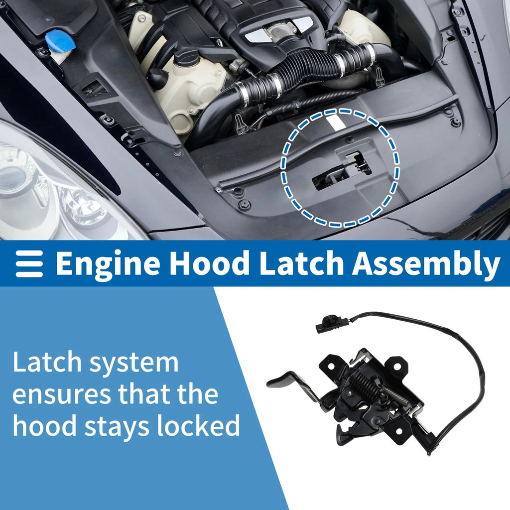 Hood Latch Assembly for Kia Soul (2020–2023) No. 81130K0000 1 Pc