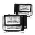 L-Shape LED DRL Headlight & Bumper Lamp for Ford Explorer (1991–1994)