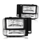 L-Shape LED DRL Headlight & Bumper Lamp for Ford Explorer (1991–1994)