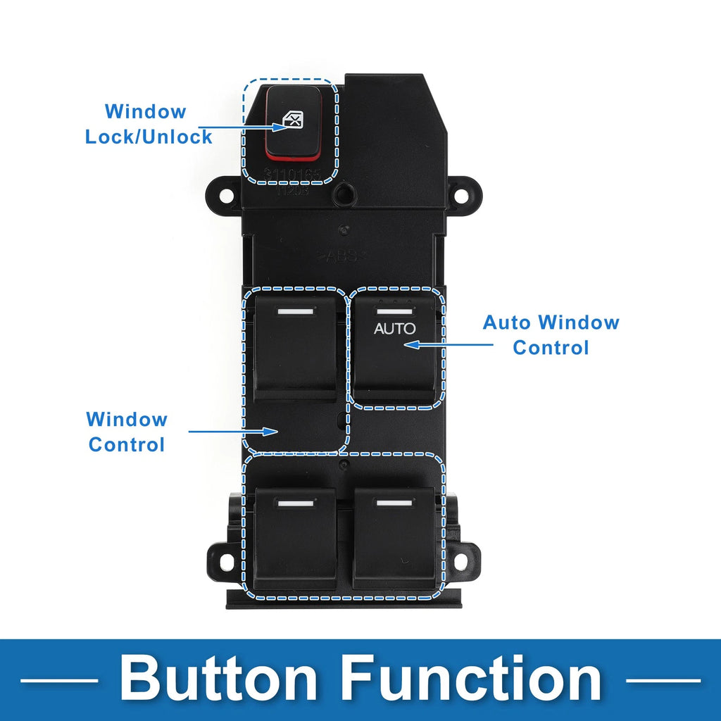 Power Window Switch for Honda City (2007–2011)