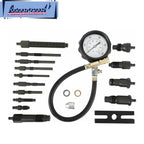Diesel Engine Compression Gauge Tester with Injector Adaptor for