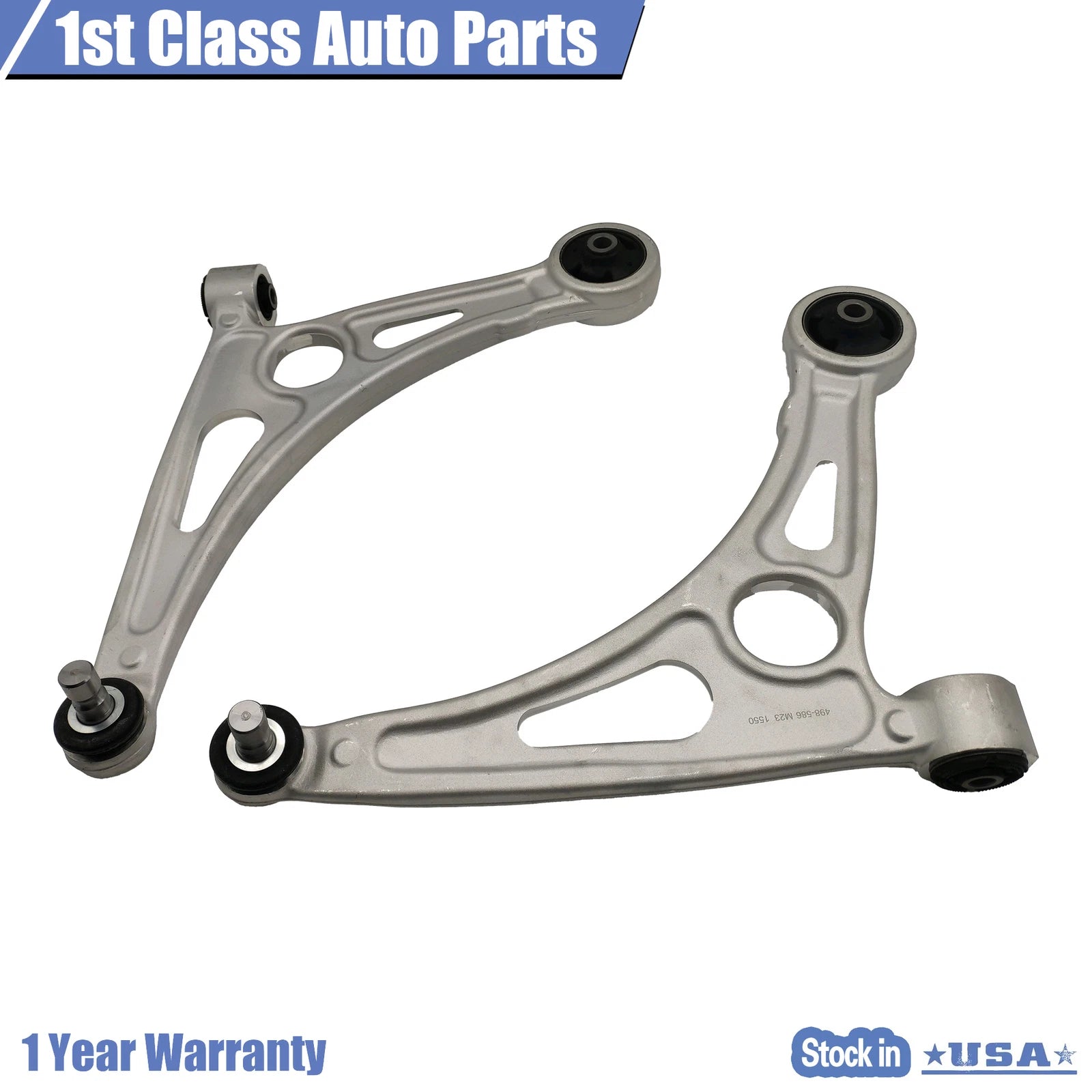 2PC Front Lower Control Arm Ball Joint Kit for Hyundai Sonata (2016-2019)