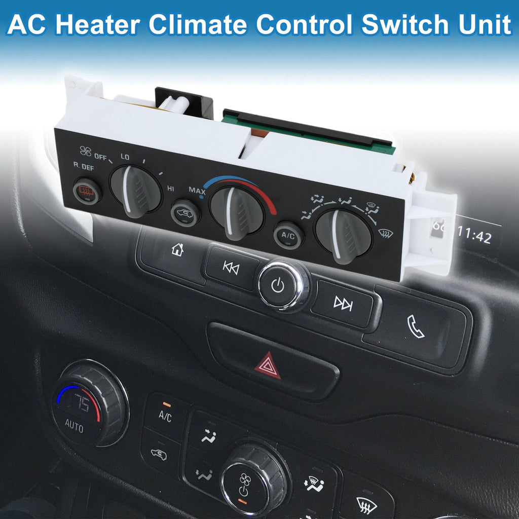 HVAC A/C Heater Climate Control Panel for Cadillac Escalade (2000)
