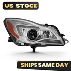 HID Headlight for Buick Regal (2014–2017) Passenger Side w/o Bulb w/o Ballast