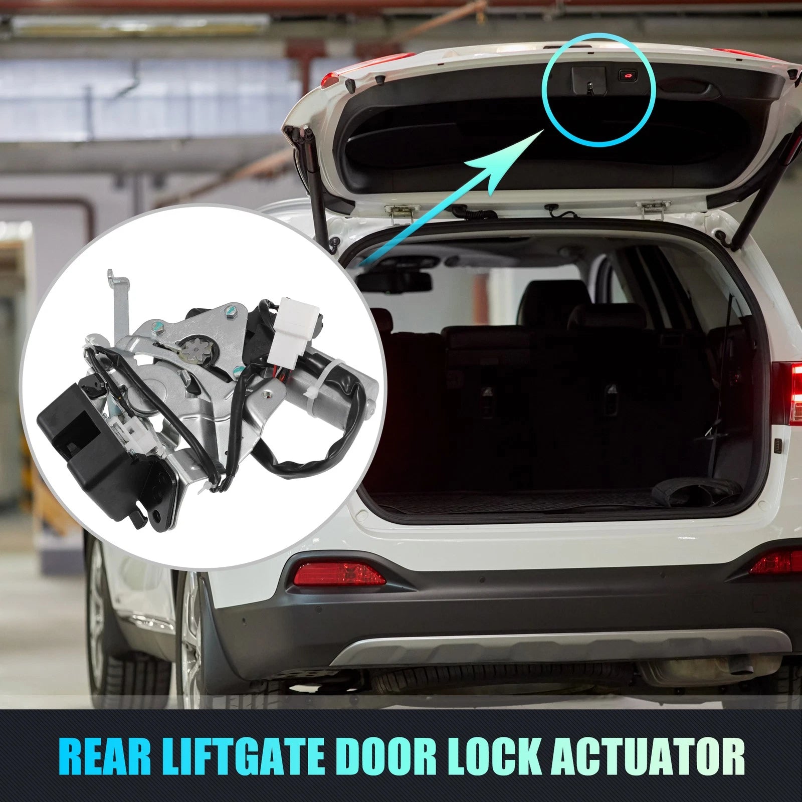 Rear Liftgate Door Lock Actuator Motor for Toyota Sienna (2004–2010) No. 6911008050
