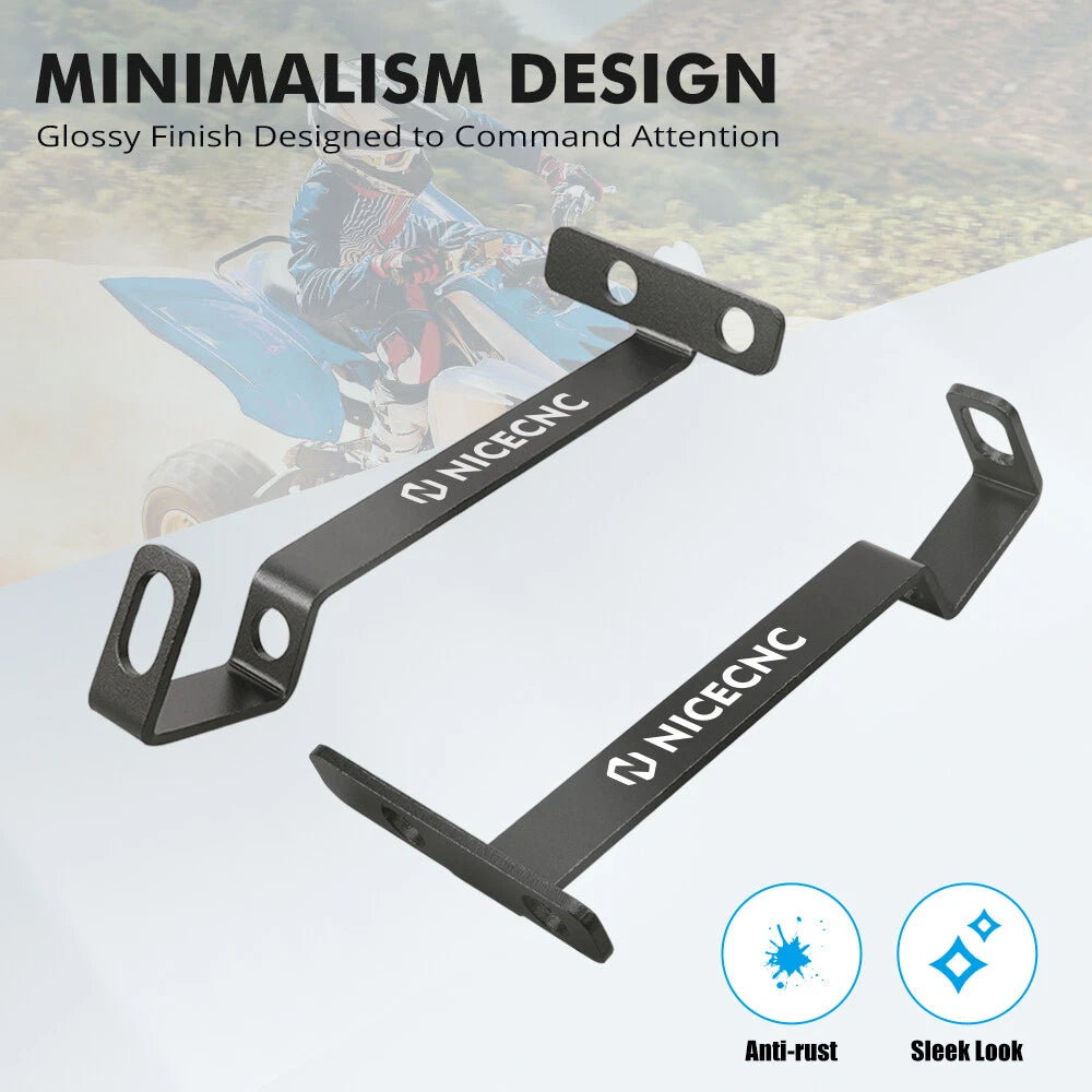 Aluminum Tail Light Mount Bracket for Yamaha Raptor 700 YFM700 (2013–2026)