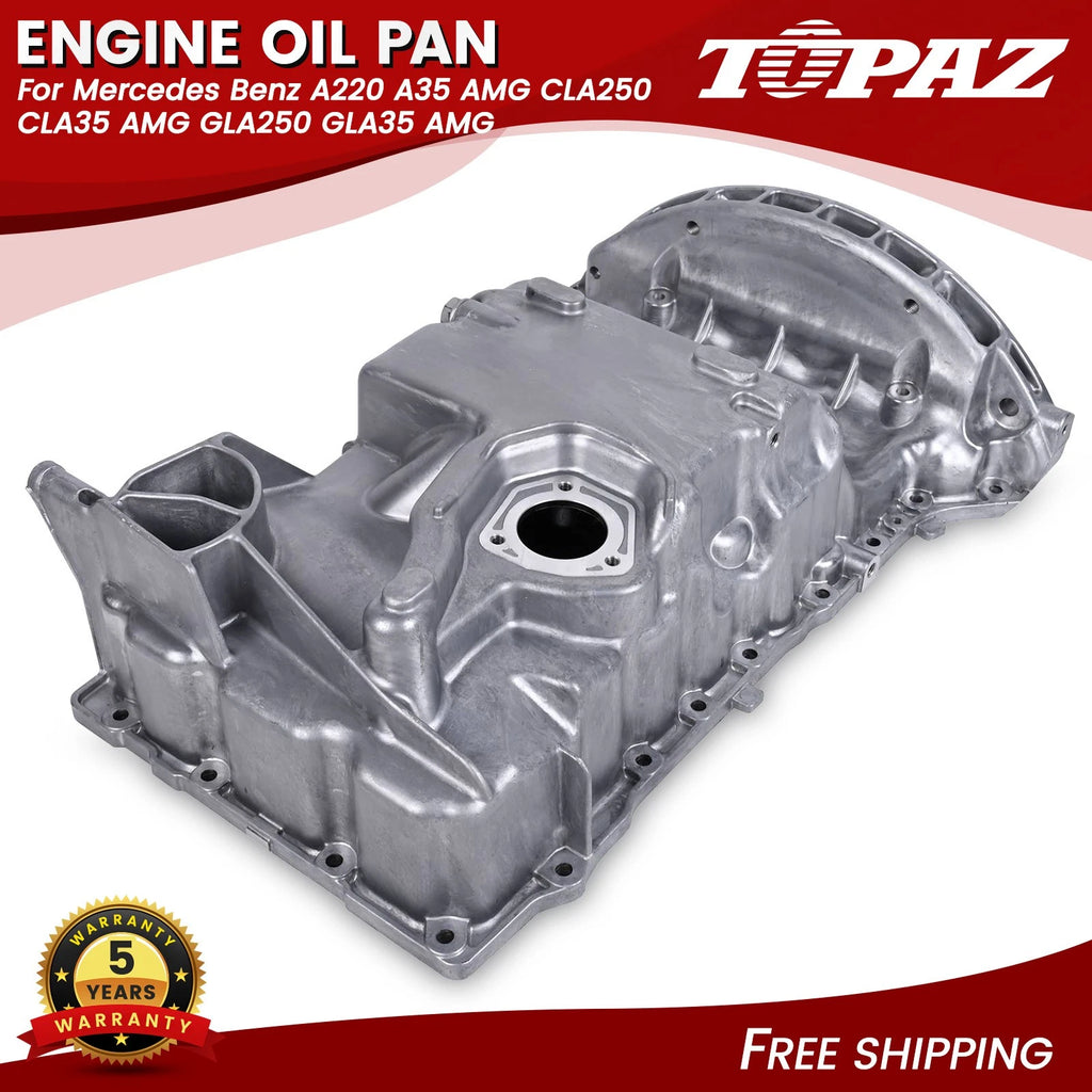 Engine Oil Pan for Mercedes Benz A220 A35 AMG CLA250 CLA35 AMG GLA250 GLA35 AMG (2019–2023)