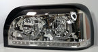 Passenger Chrome Headlight With LED Turn Signal and Bar for Freightliner Century (2008–2017)