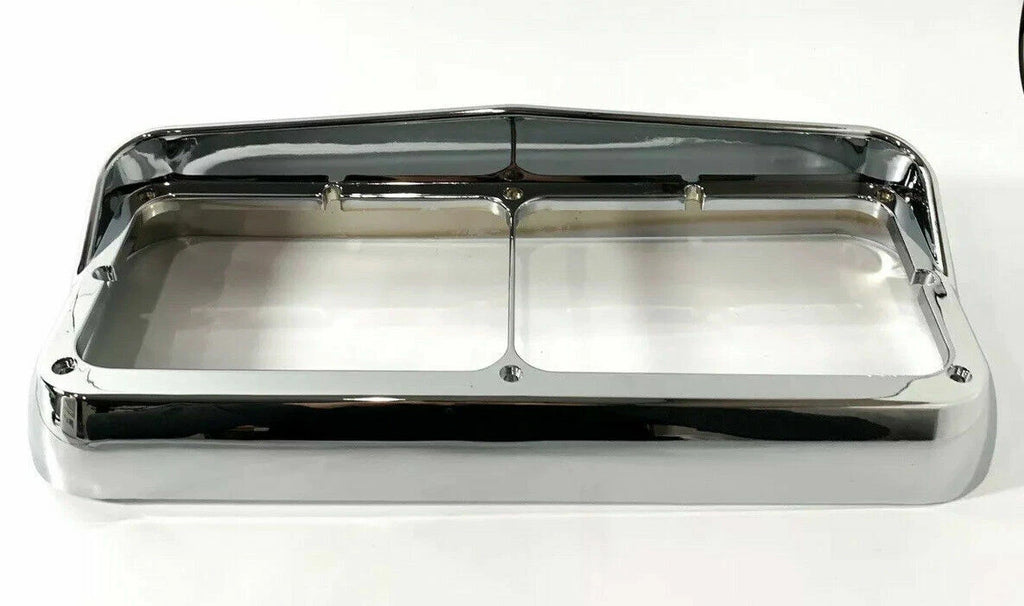 Headlight Bezels Chrome Plastic with Visor for Ford Ranger Dual Rectangular (1998–2003)