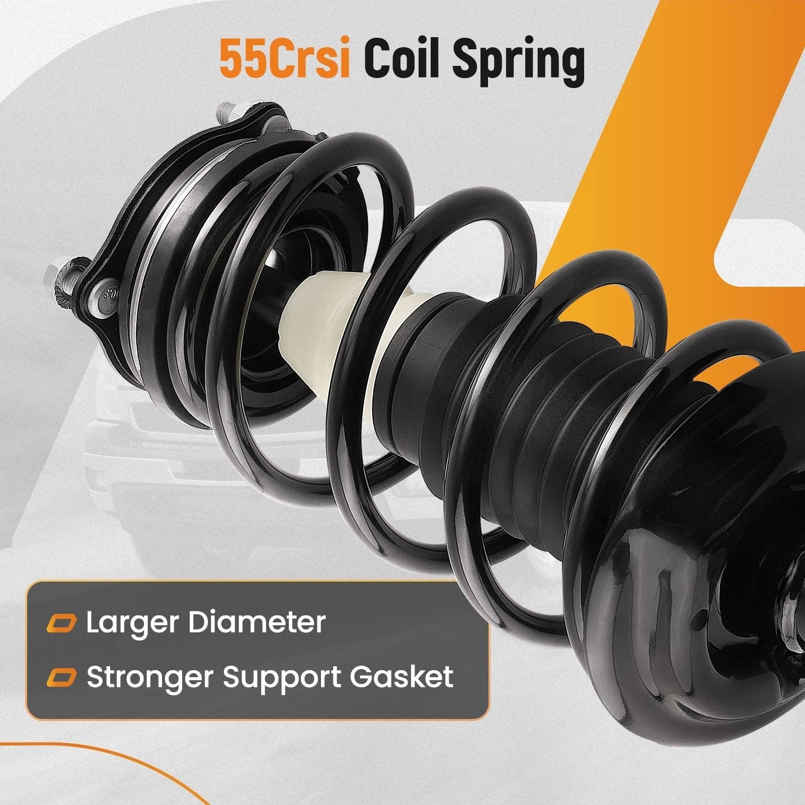 Pair Complete Struts Springs for Chevrolet Captiva Sport (2012–2015)