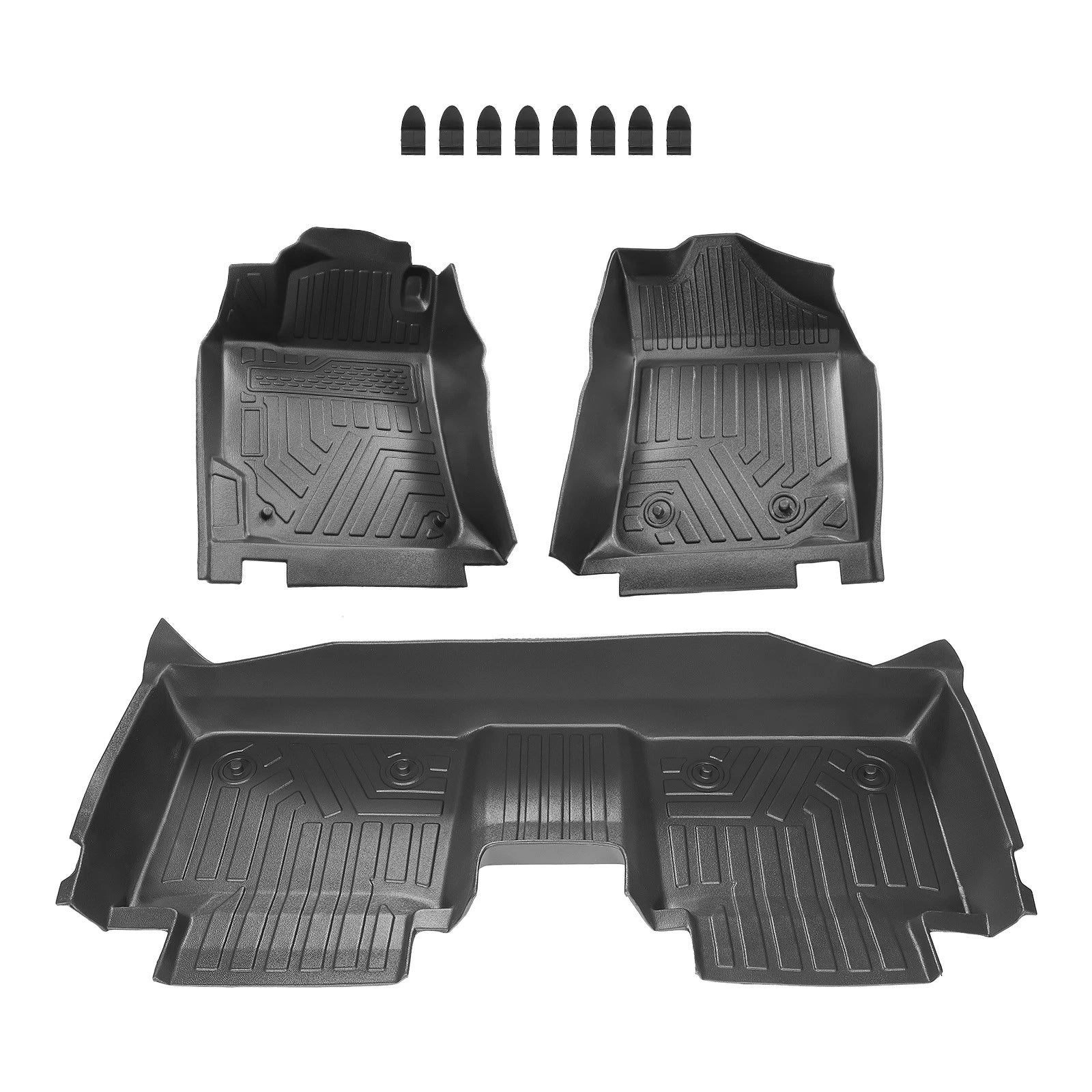 3D Molded TPE Rubber Floor Mat Liner for Toyota Camry (2007–2011)